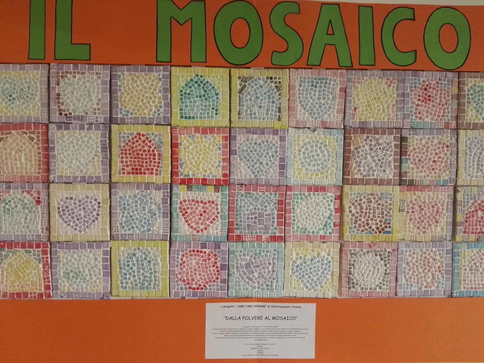 Creare a scuola: Dalla Polvere al Mosaico