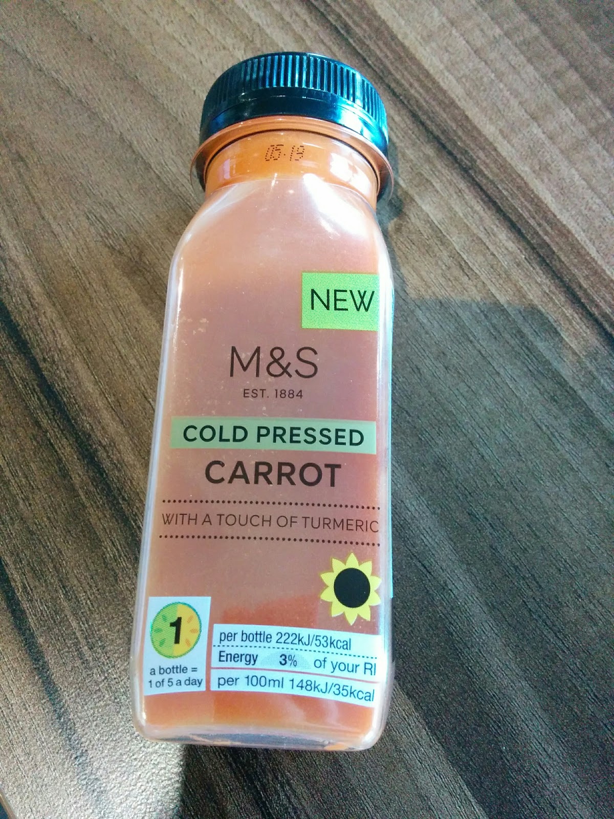 The Excited Eater Marks and Spencer Vegan Meal Deal Cold Pressed