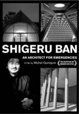 Carátula del DVD: "Shigeru Ban: Arquitectura de emergencia"