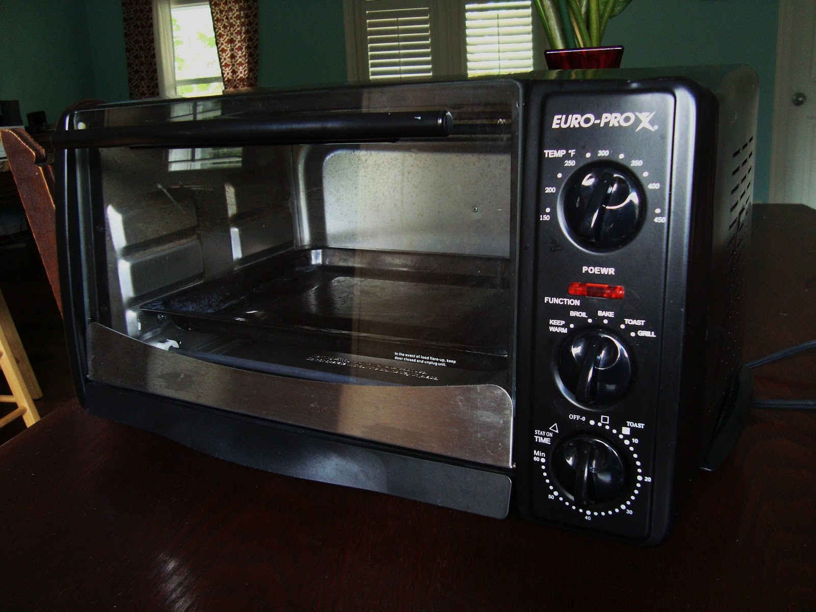 Real Pretty Thangs and Crap EuroPro Toaster Oven in Fully Functional