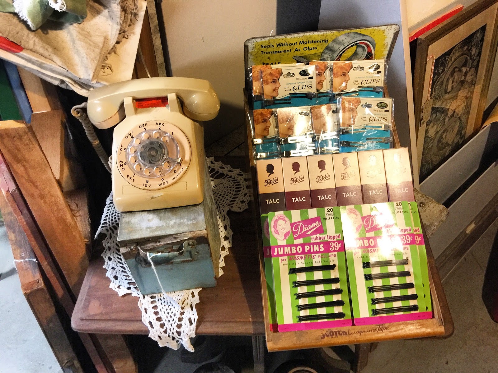 Melissa's Antiques Picking from Dealer Friends