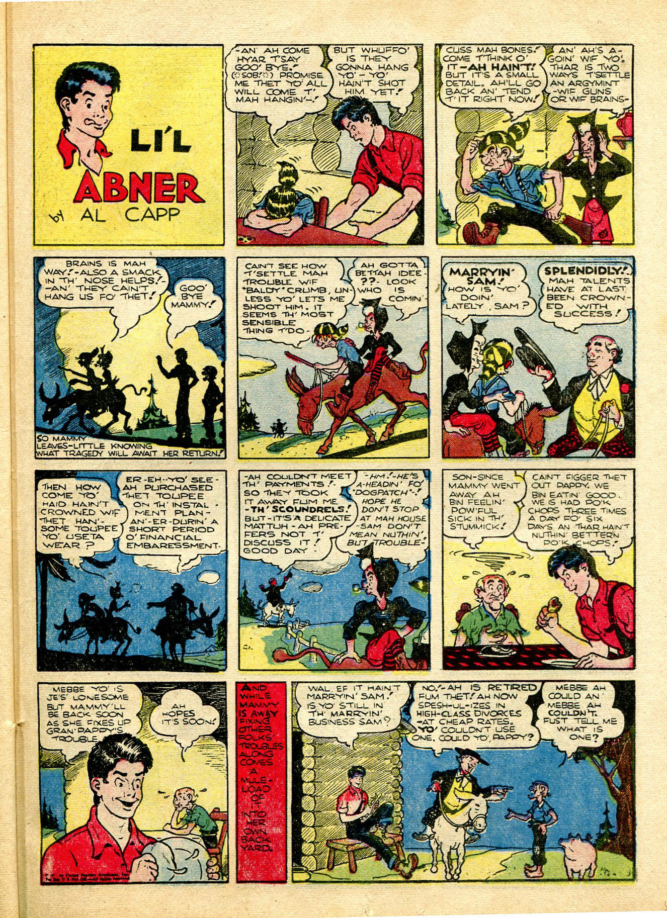 Read online Comics on Parade comic -  Issue #36 - 47