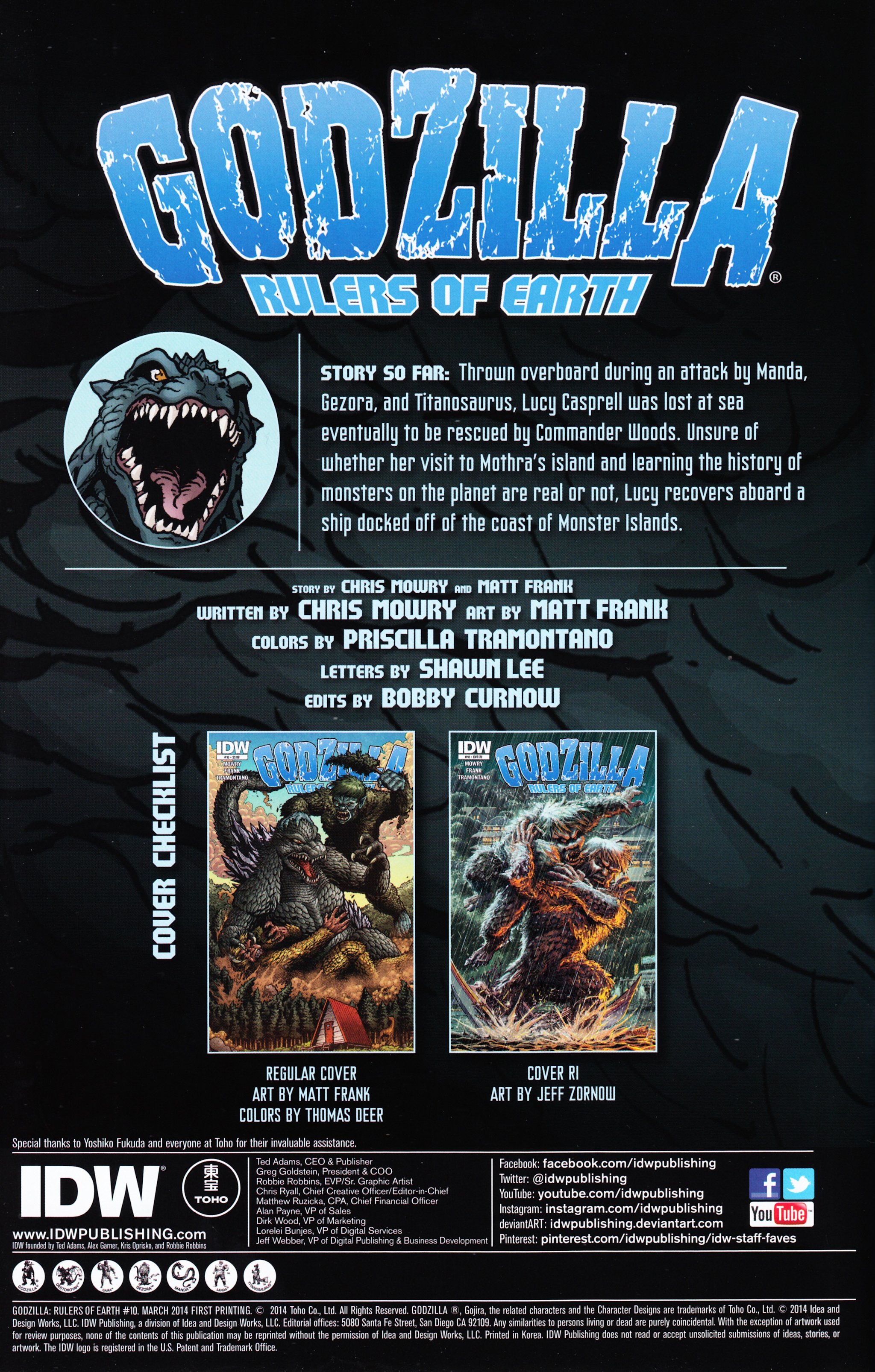 Read online Godzilla: Rulers of Earth comic -  Issue #10 - 4