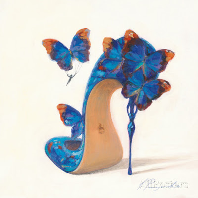 High heels art