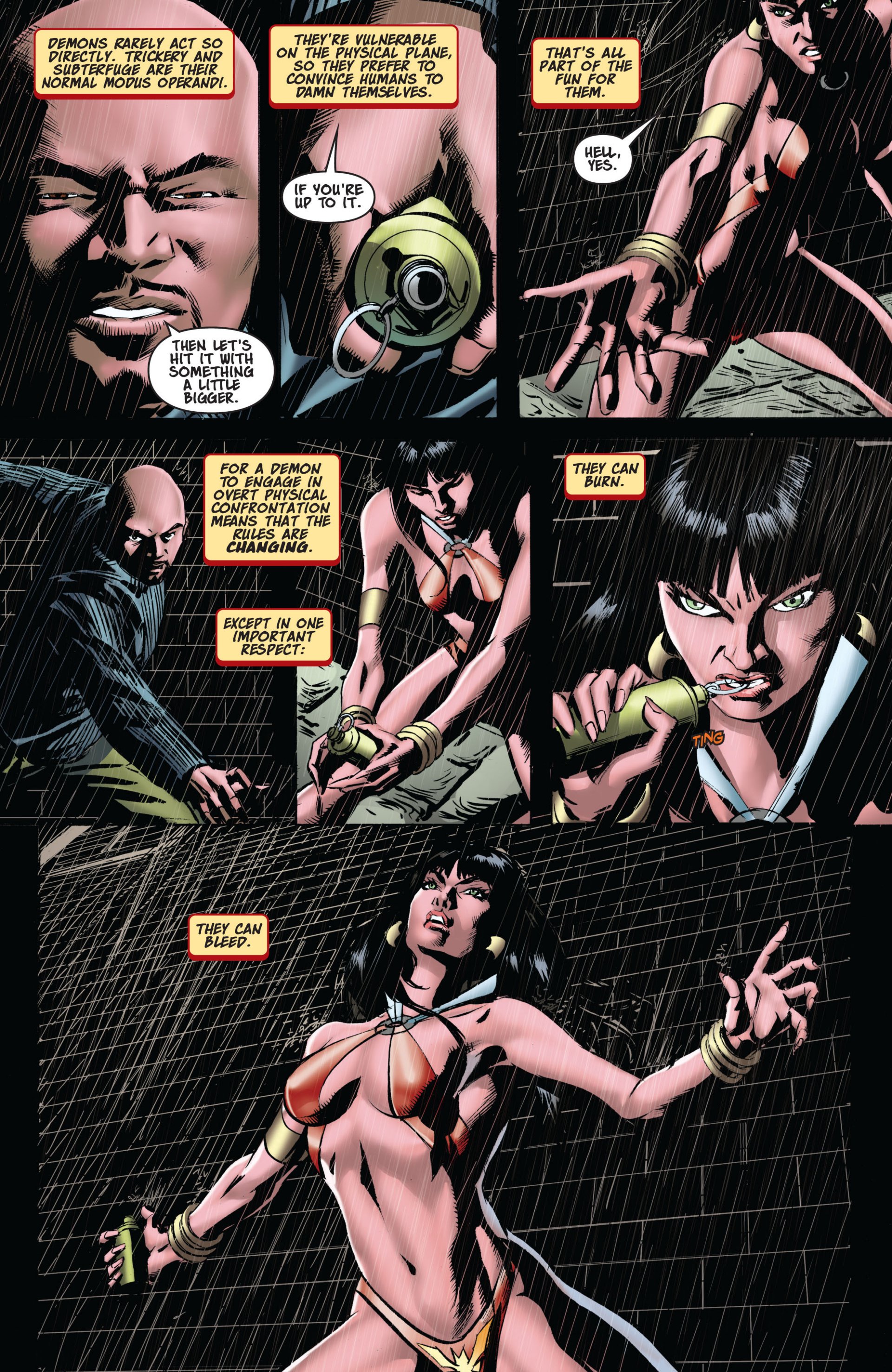 Read online Vampirella (2010) comic -  Issue #18 - 19