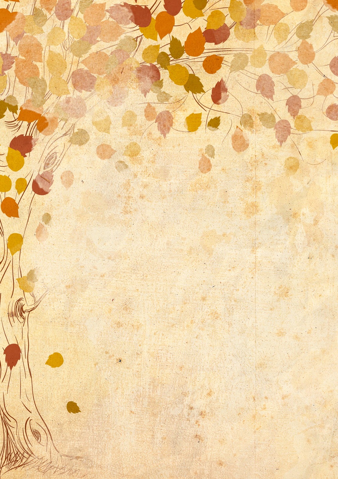 Papeles gratis otoño para scrapbooking, collage, manualidades varias