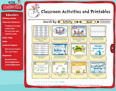 free Dr. Seuss activities and printables
