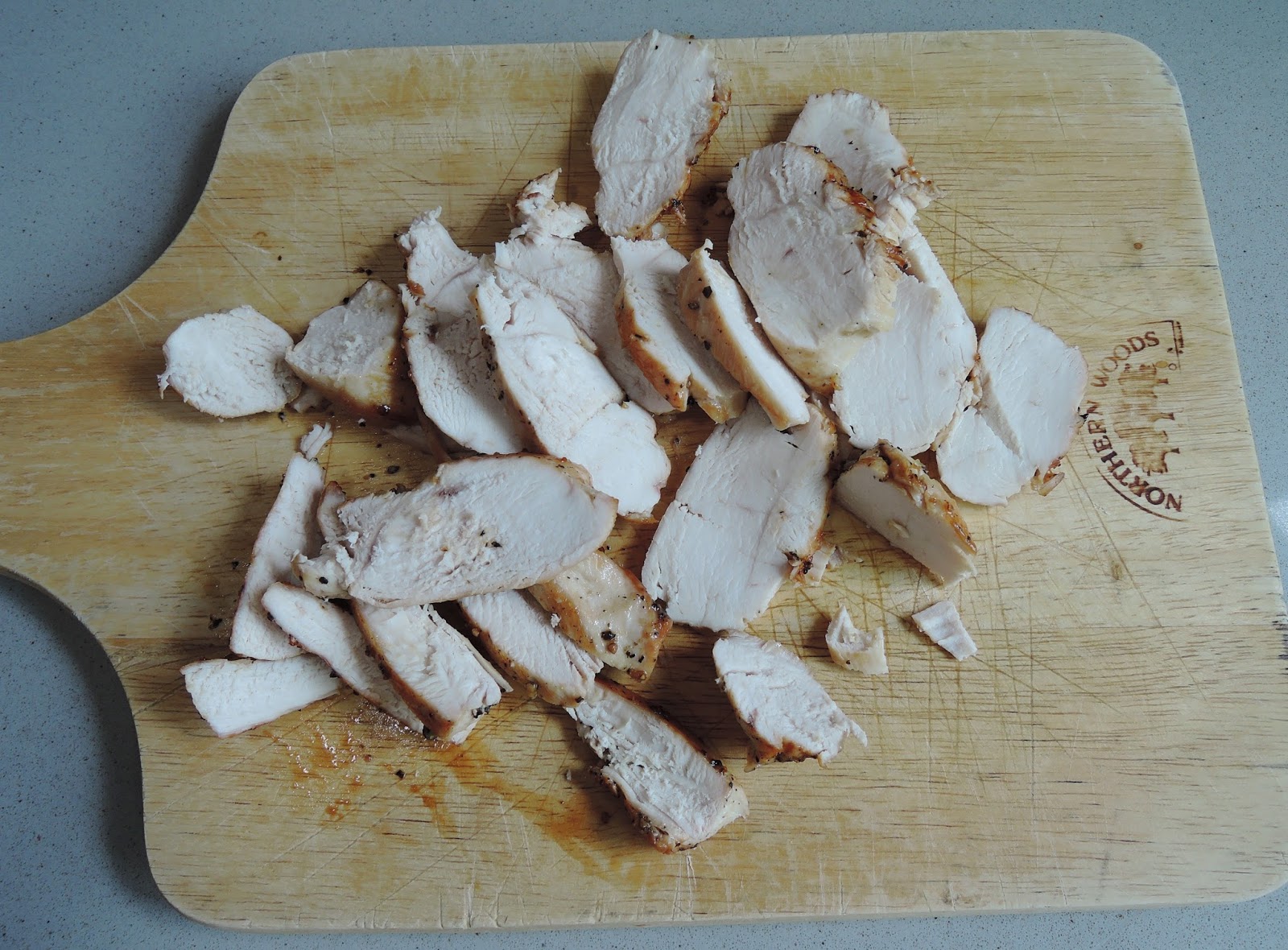 The Briny Lemon StrawberryChicken Salad with Blue Cheese and Honeyed