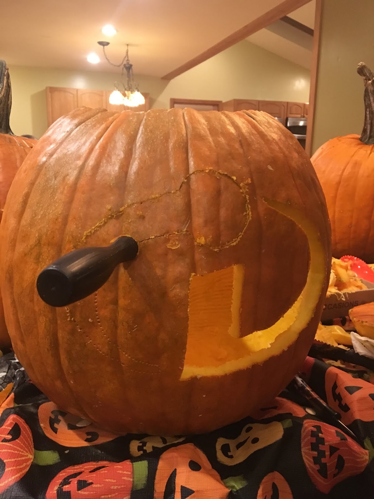 disney pixar incredibles pumpkin carving