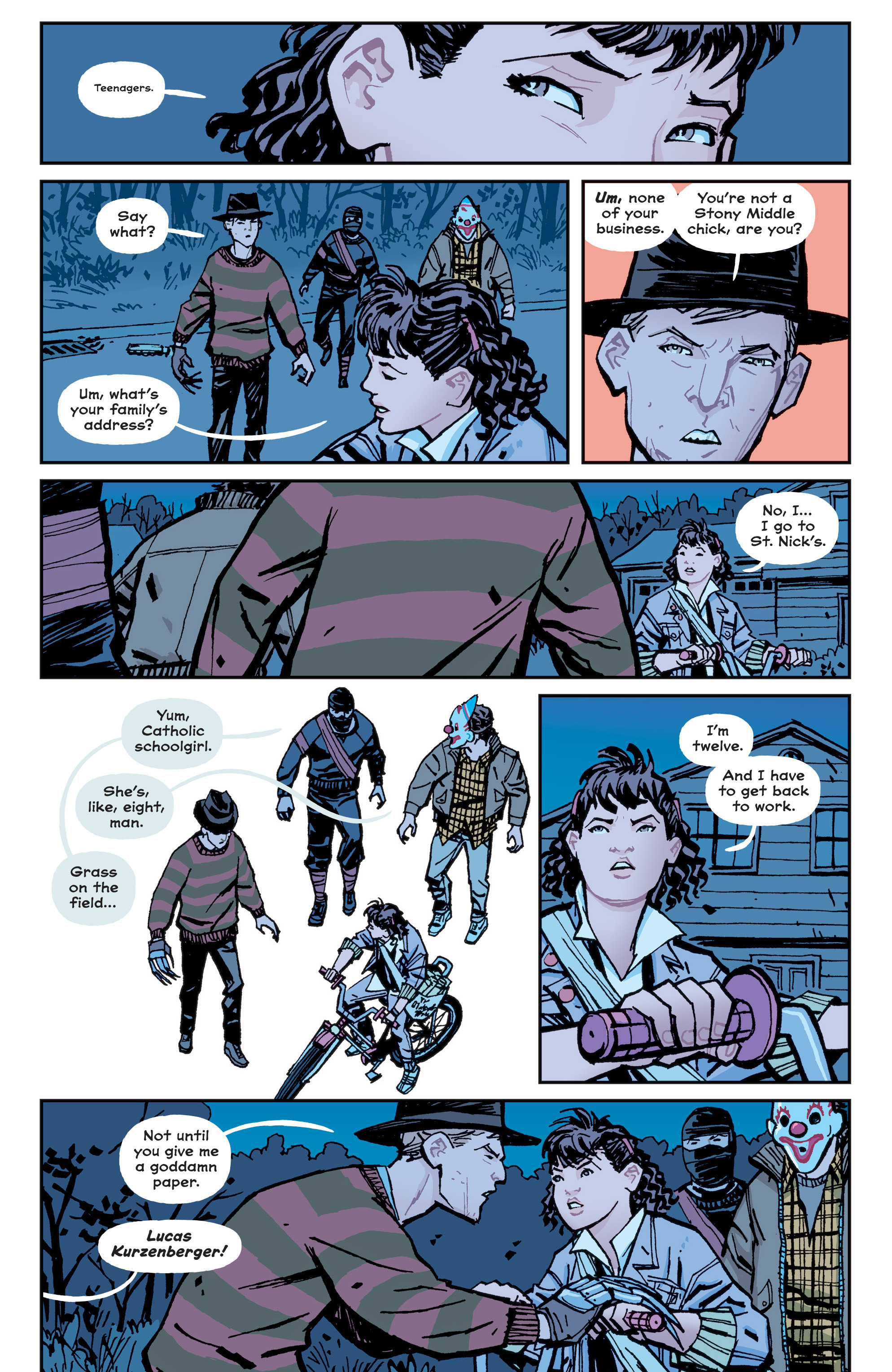 Read online Paper Girls comic -  Issue #1 - 13