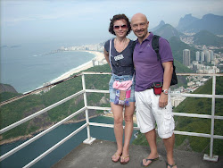 Nicoletta e Alfonso sul Pan di zucchero a Rio de Janeiro