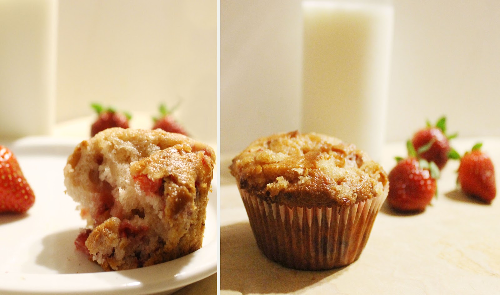 Love and Whimsy Strawberry and White