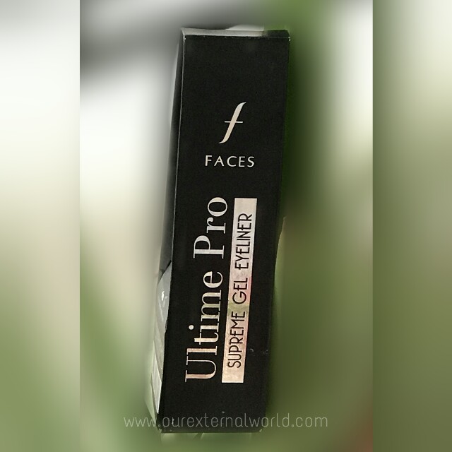 FACES Ultime Pro Supreme Gel Eyeliner - Review, Swatch, Price FACES Ultime Pro Supreme Gel Eyeliner - Review, Swatch, Price