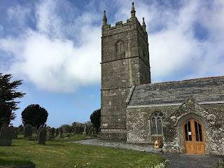 St Endellion Church in Port Isaac Cornwall