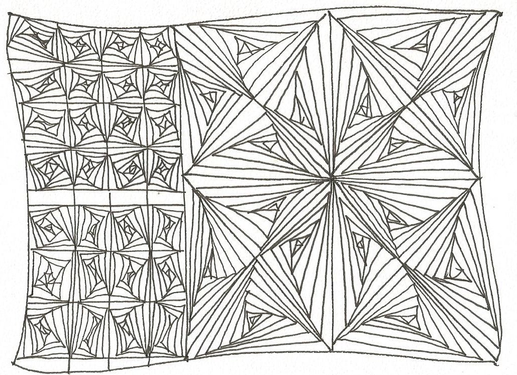 Journey Through Zentangle Art: Random Tangles