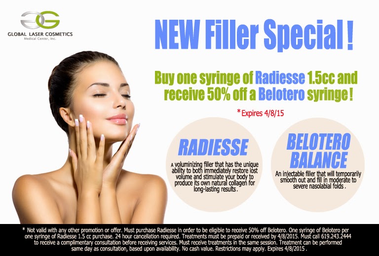 San Diego Global Laser Vision And Cosmetics Introducing Radiesse And Belotero