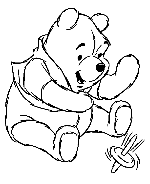 Winnie the Pooh Coloring Pages | Learn To Coloring