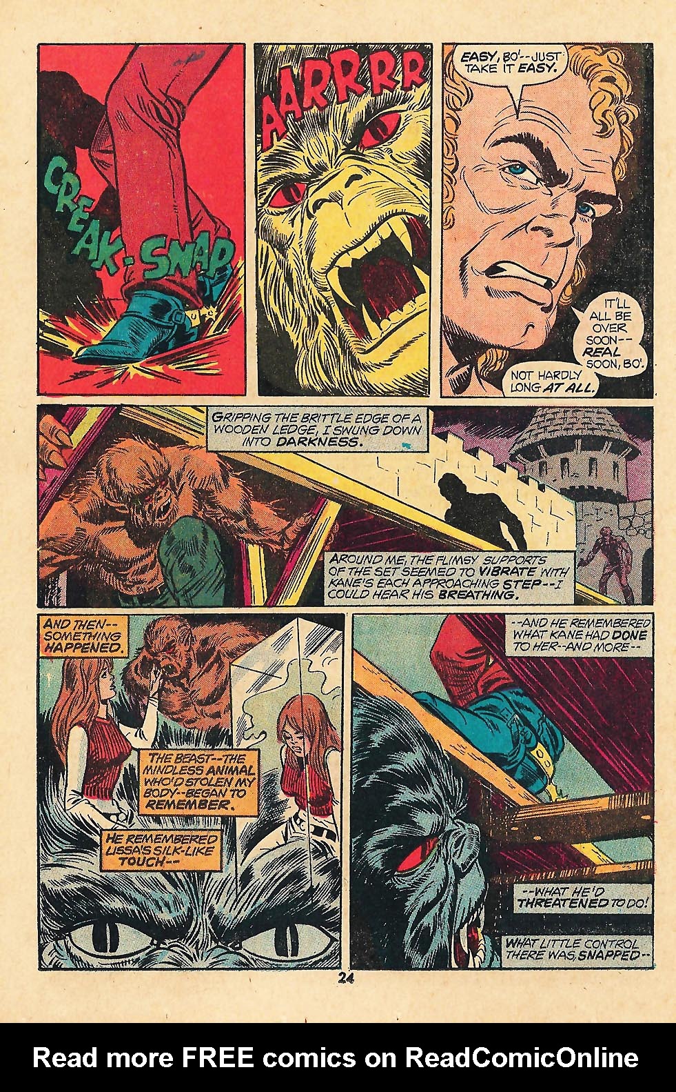 Read online Werewolf by Night (1972) comic -  Issue #4 - 18