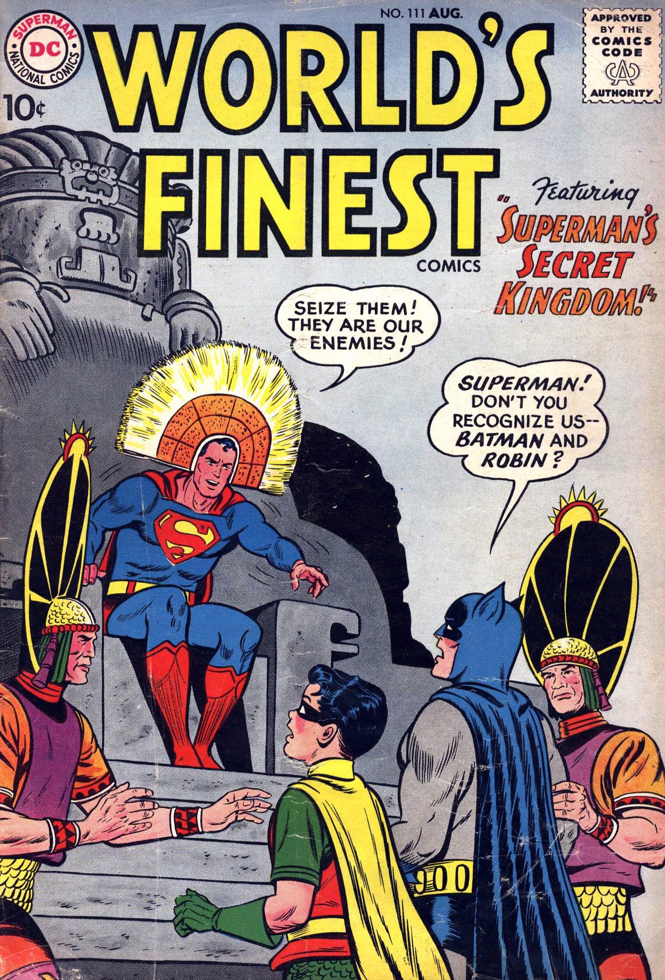 Read online World's Finest Comics comic -  Issue #111 - 1