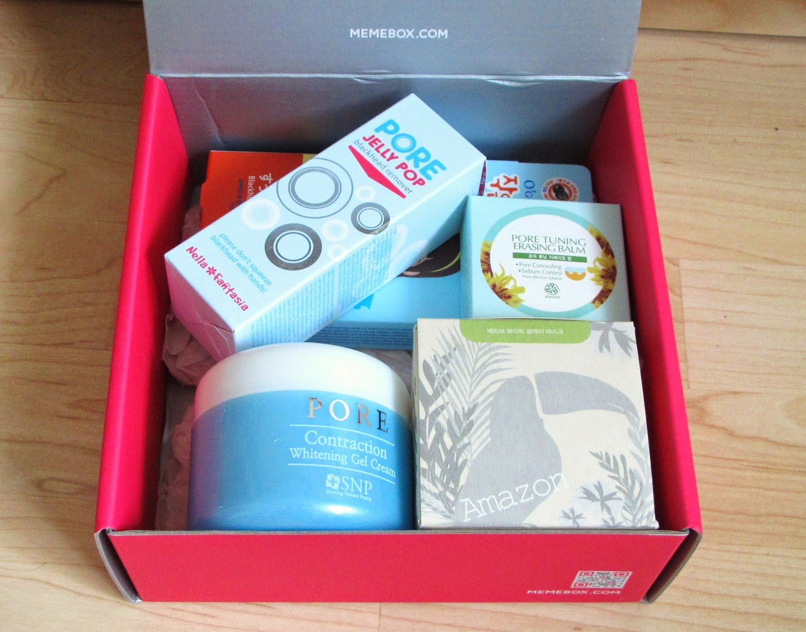 MMnoob: Unboxing: Memebox: superbox #13 pore care reveal