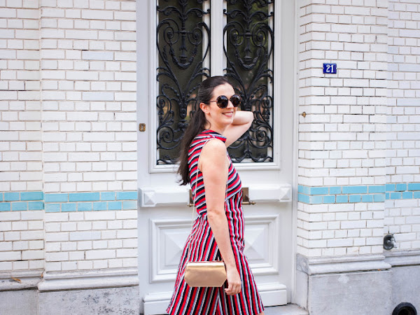 Outfit: sixties stripes in Closet London's La Dolce Vita