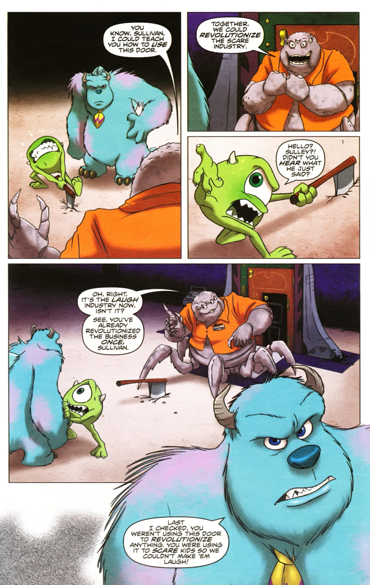 Read online Monsters, Inc: Laugh Factory comic -  Issue #2 - 22