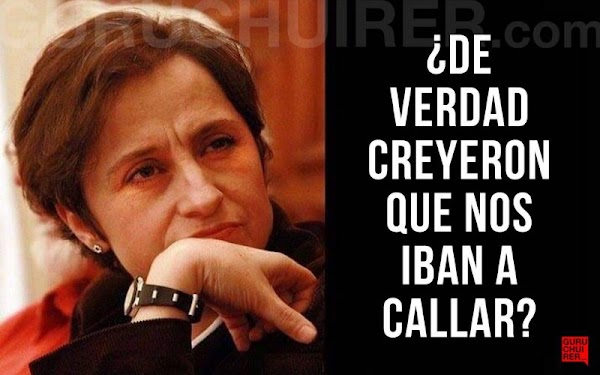 Para Fortune, Carmen Aristegui ocupa un lugar entre los 50 líderes del mundo Para Fortune, Carmen Aristegui ocupa un lugar entre los 50 líderes del mundo