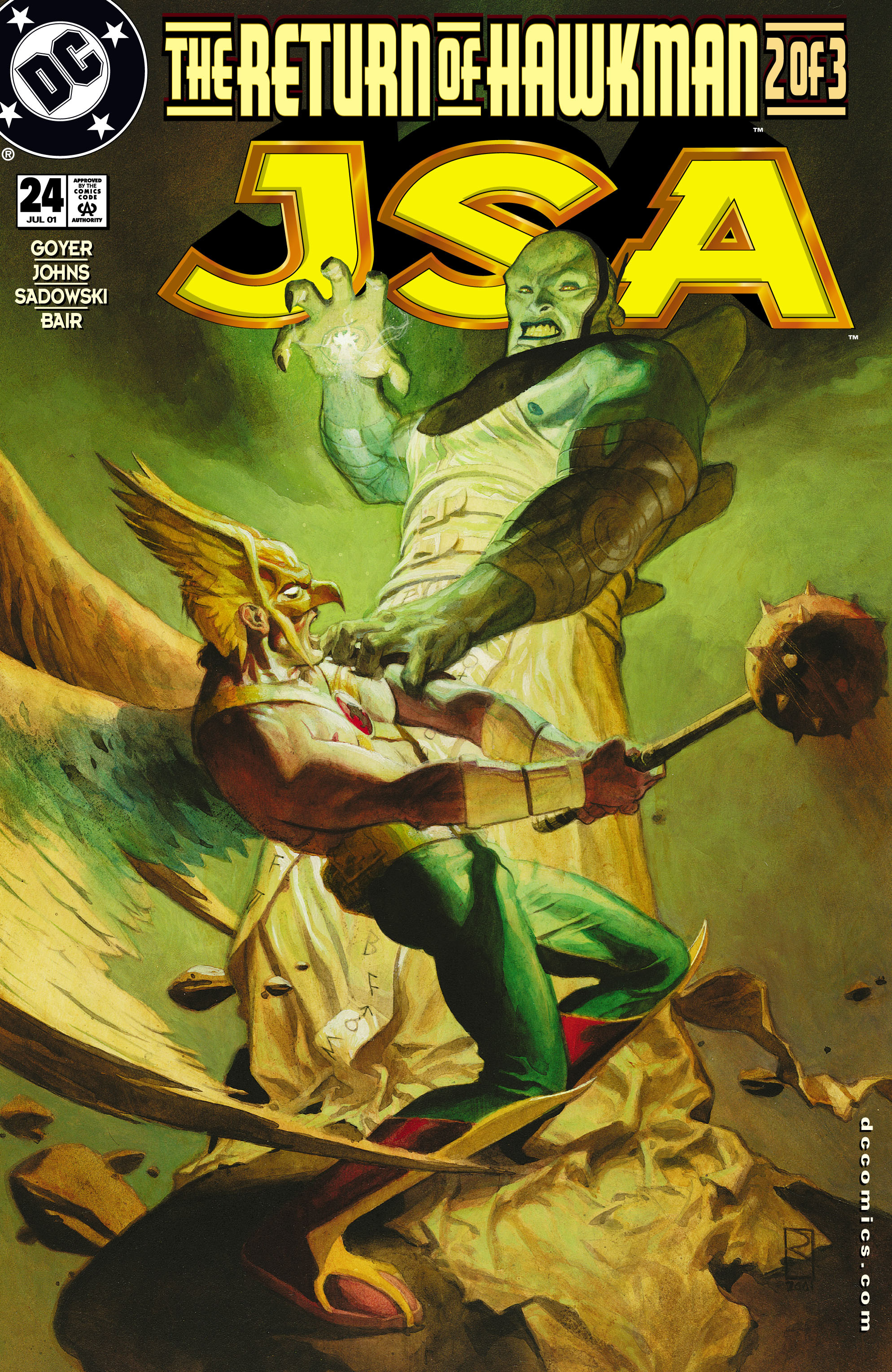 Read online JSA (1999) comic -  Issue #24 - 1