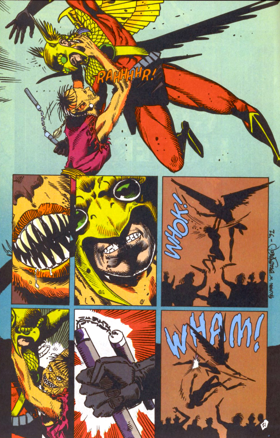 Read online Hawkworld (1990) comic -  Issue #30 - 22