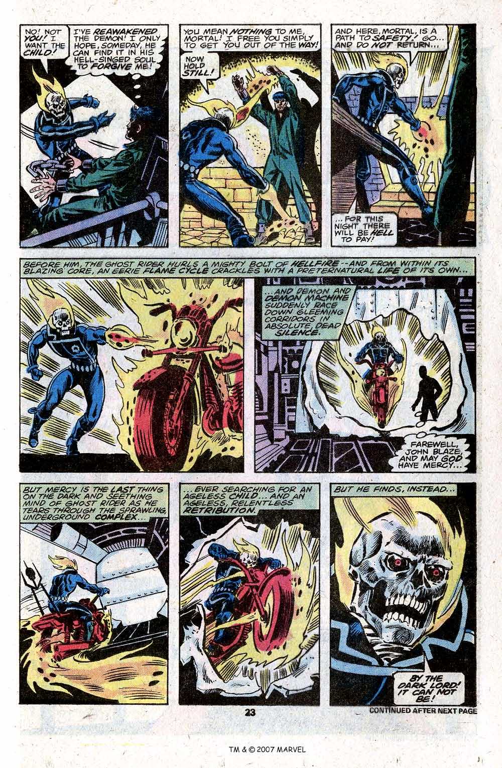 Read online Ghost Rider (1973) comic -  Issue #34 - 25