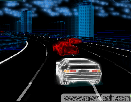 Neon Race 2 Jogo de corrida estilo arcade ou snes: Neon Race 2