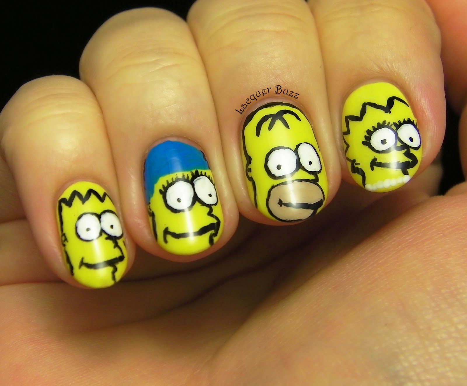 Lacquer Buzz: TPA Group Challenge: Inspired by Cartoons