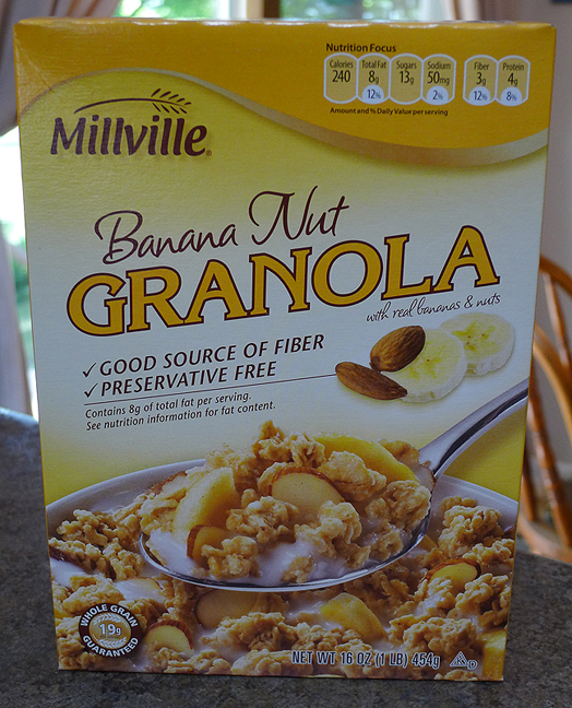 Shop at Aldi and Save Money! Banana Nut Granola Cereal