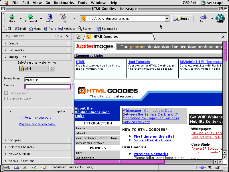 Netscape 7.02 screenshot
