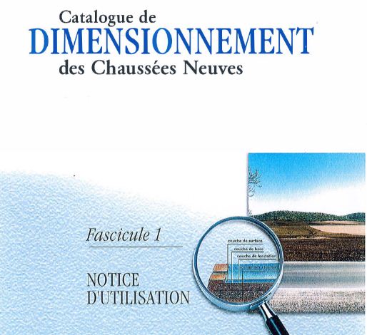 Catalogue de dimensionnement des chaussées PDF