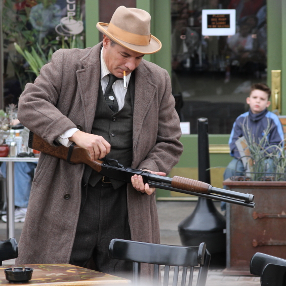 Touch the wind...: Dillinger Days