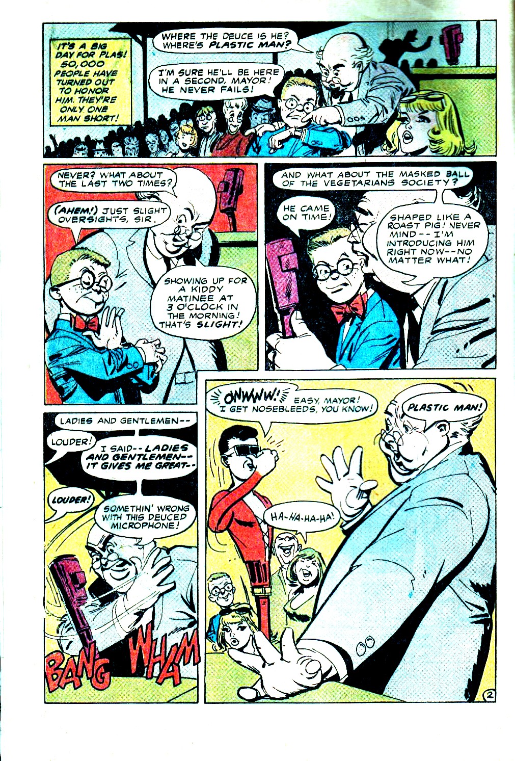 Read online Plastic Man (1966) comic -  Issue #8 - 4