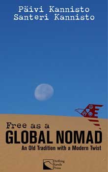 The book cover of Free as a Global Nomad