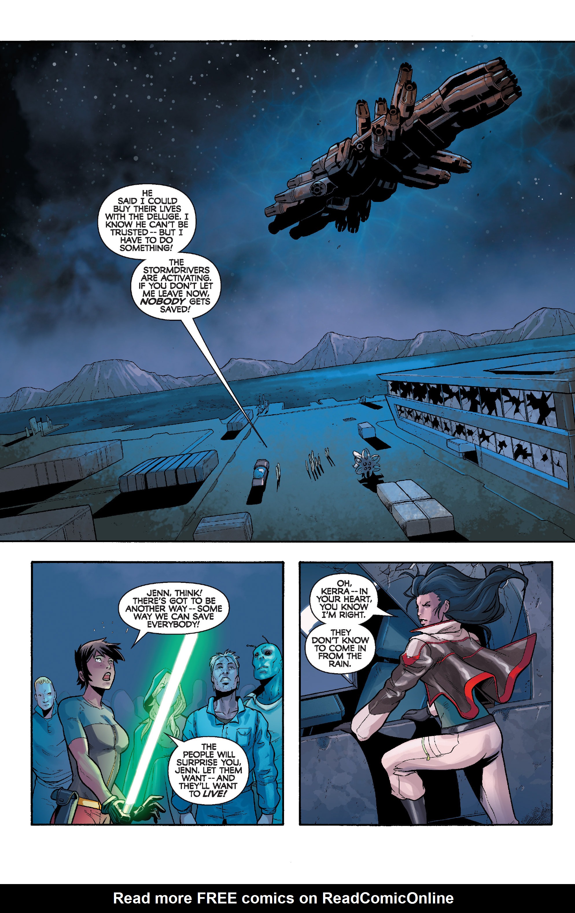 Read online Star Wars: Knight Errant - Deluge comic -  Issue #3 - 23
