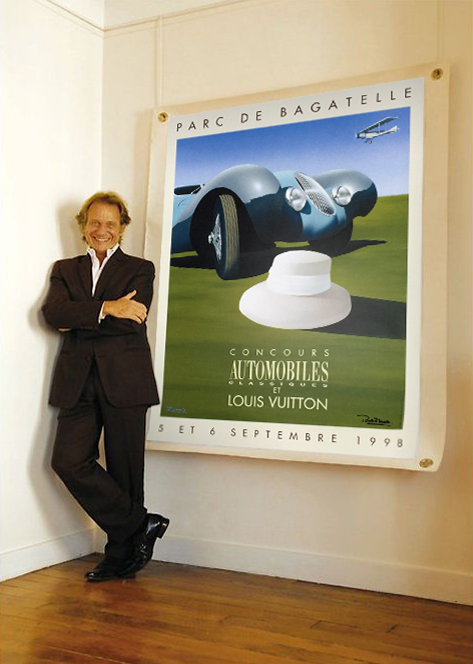 Razzia - Louis Vuitton Parc de Bagatelle Concours d' Elegance 2000 Poster  by Razzia