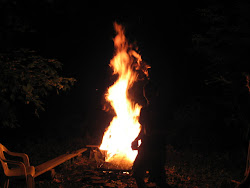 Bonfires are fun ~ Like Mother Like Daughter
