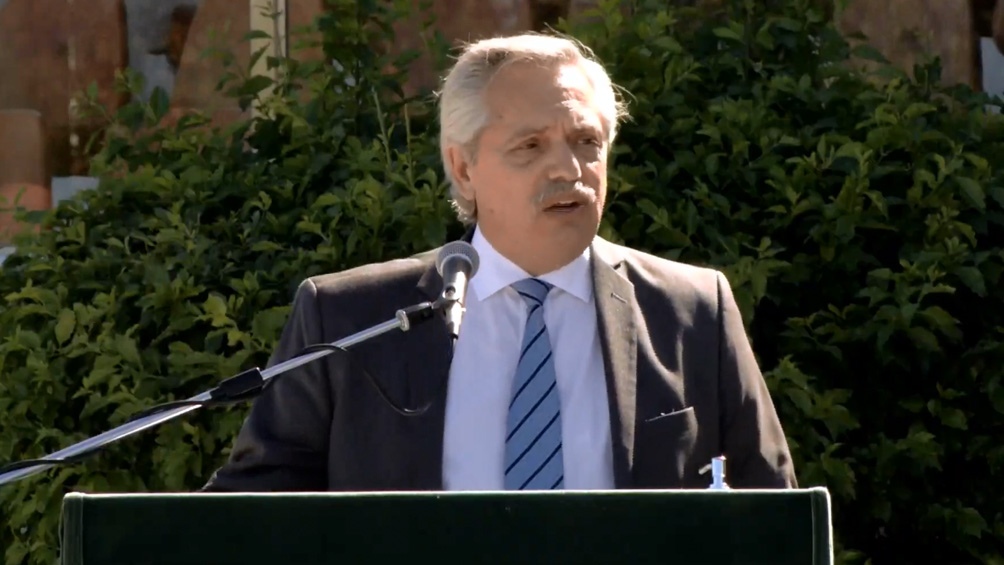 Alberto Fernández en La Matanza: