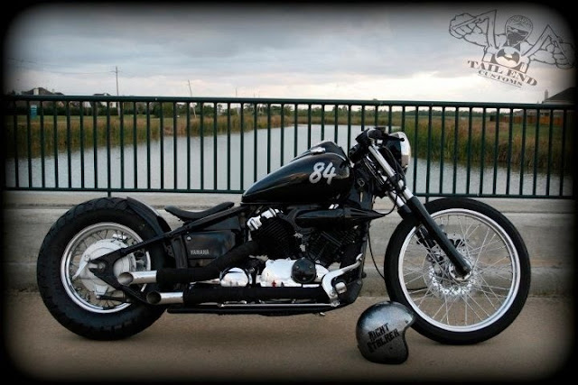 Tail End Customs Our Builds 2002 Honda Shadow Vlx 600 Custom Bobber Green With Envy Photography By Not Stock