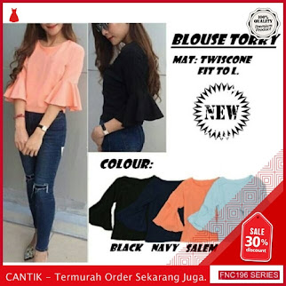 FNC196B40 Blouse Torry murah Wanita Serba 50 Ribuan