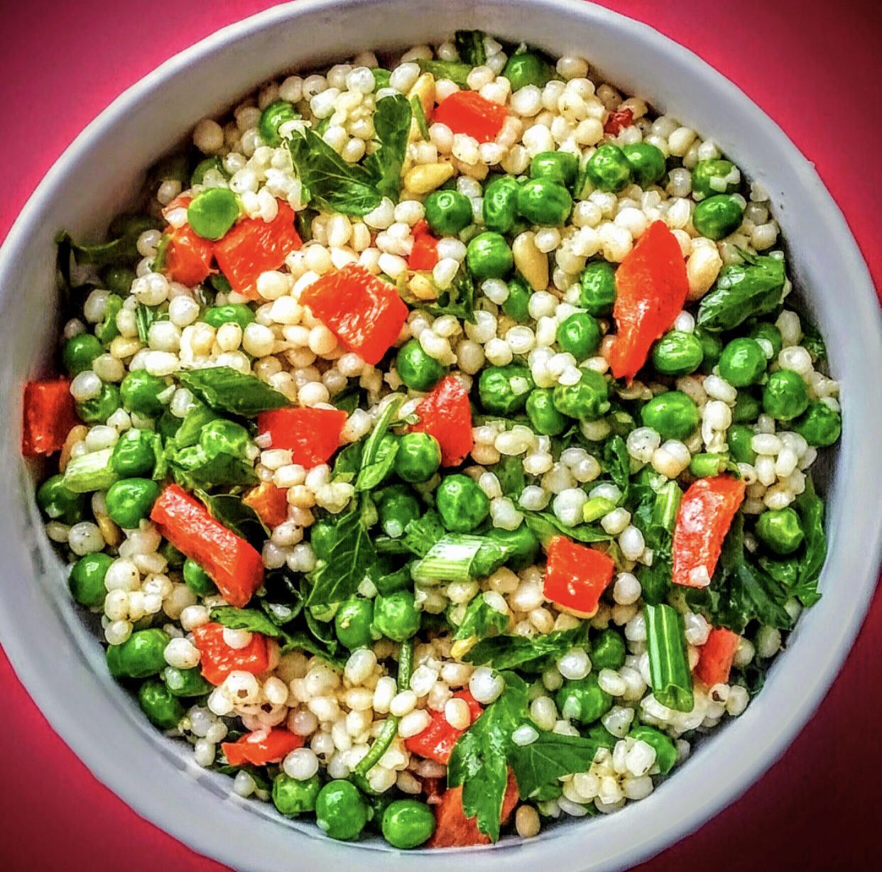 Green Pea Couscous