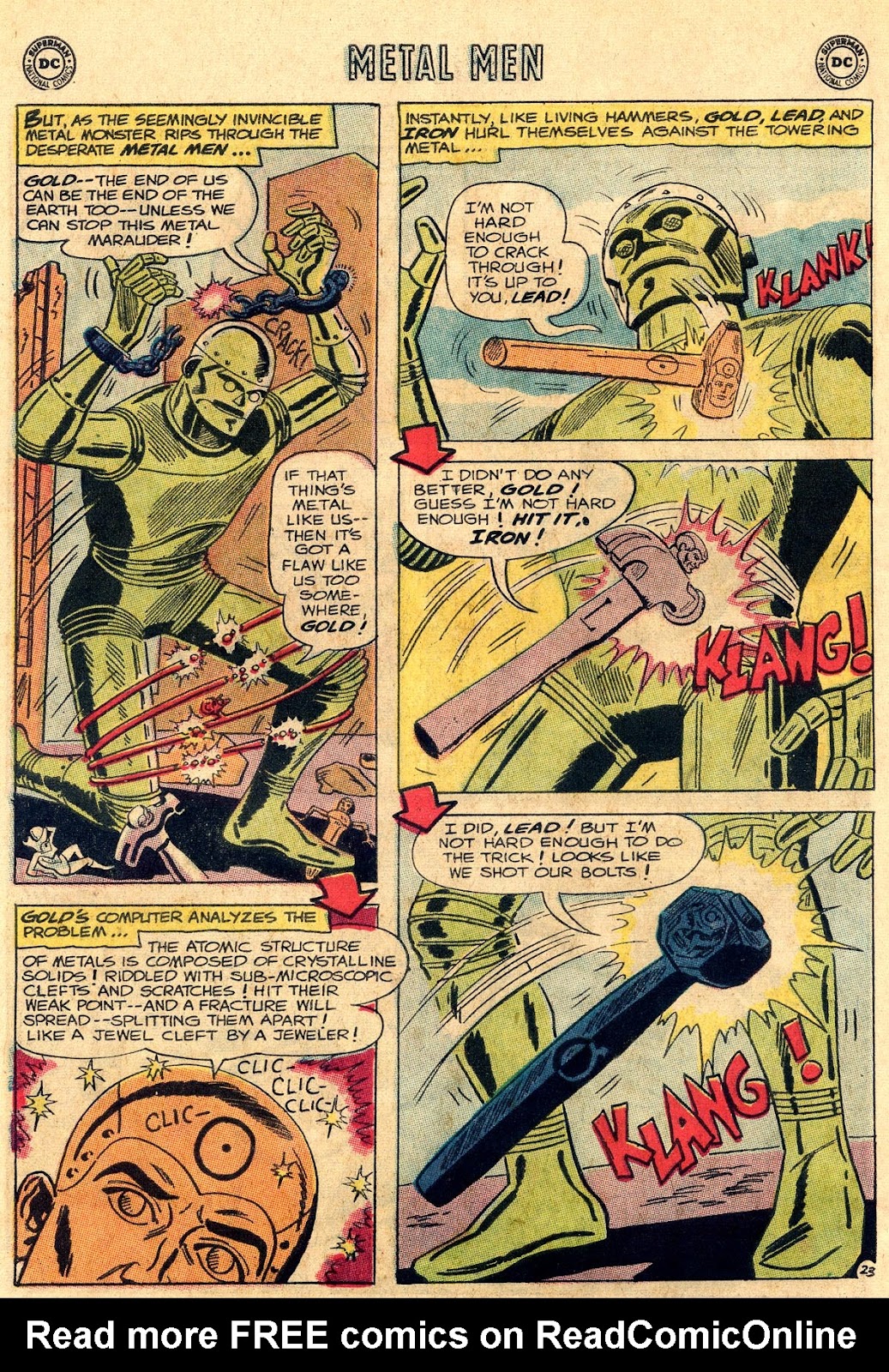 Metal Men (1963) Issue #13 #13 - English 30