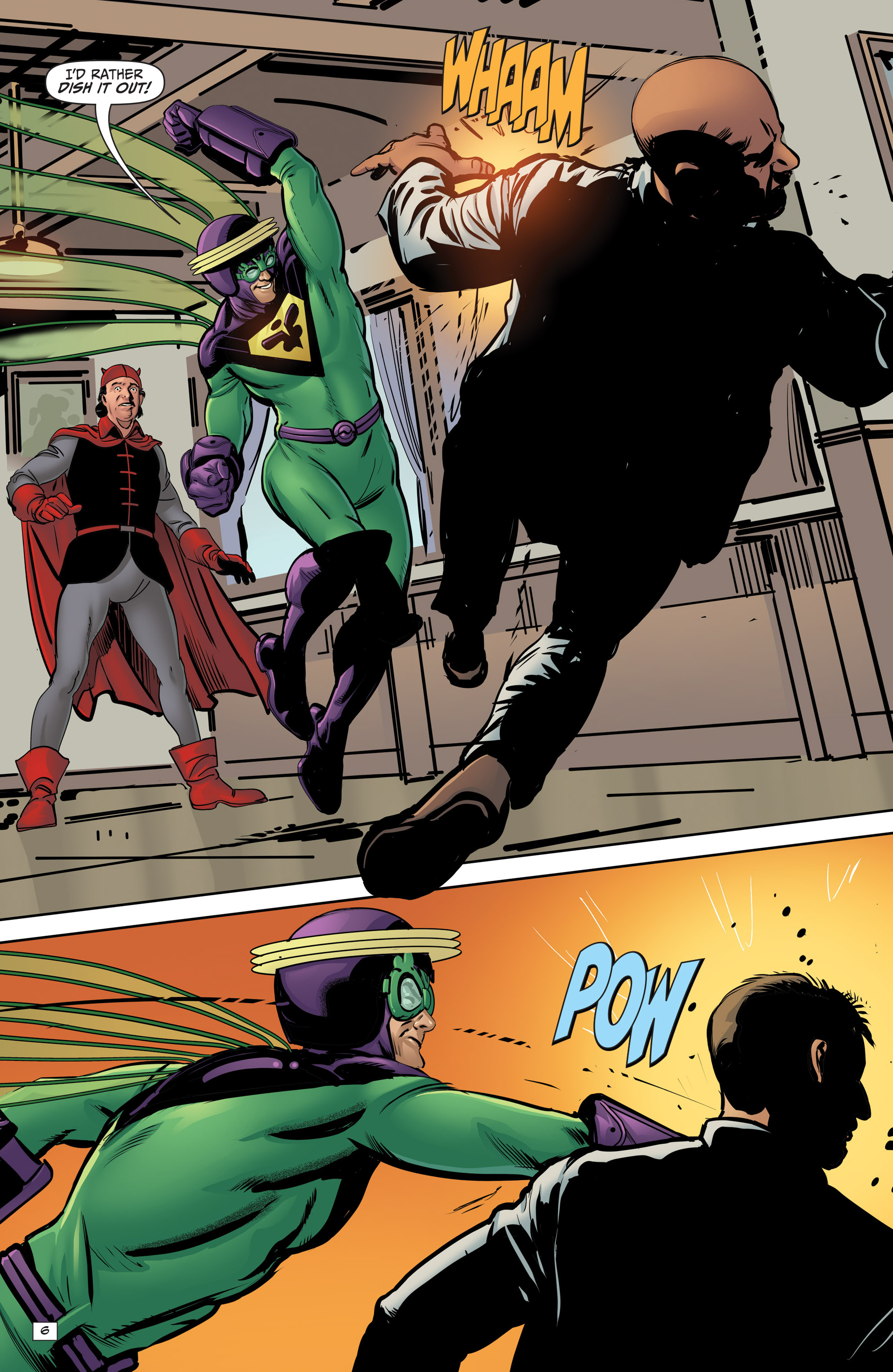 Read online Dragonfly & Dragonflyman comic -  Issue #5 - 8