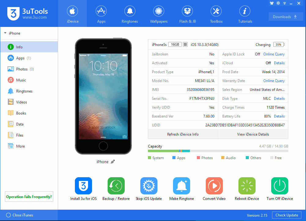 3uTools: Best iTunes Alternative to Transfer iPhone Music to PC