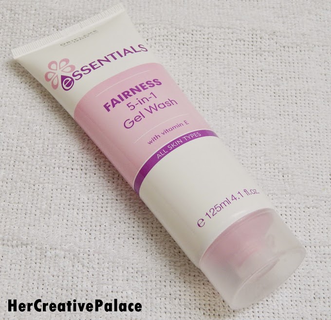 Oriflame Essentials FAIRNESS 5-in-1 Gel Wash with Vitamin E: Review, Swatch