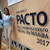 Prefeita Mônica e a secretária de educação participam do Pacto pelo Desenvolvimento Social da PB